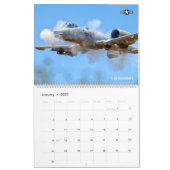 Calendrier WARTHOG - Thunderbolt II A-10C (Jan 2027)