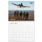 Calendrier WARTHOG - Thunderbolt II A-10C (Jan 2027)