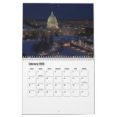 Calendrier Washington, D.C.-USA Calendar (Feb 2026)
