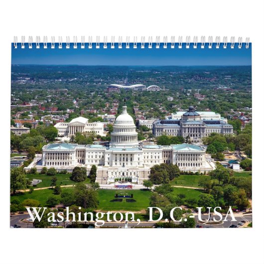 Calendrier Washington, D.C.-USA Calendar (Protection)