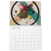 Calendrier Wassily Kandinsky Art Abstrait (Jan 2027)