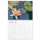 Calendrier Water Lilies (Feb 2026)