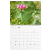 Calendrier Water Lilies (Jan 2026)