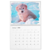 Calendrier Watercolor Pets Calendar Dogs, Cats, Birds & More (Jan 2026)