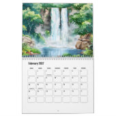 Calendrier Waterfall Calendar  (Feb 2027)