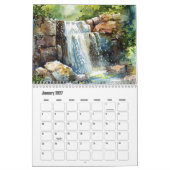 Calendrier Waterfall Calendar  (Jan 2027)