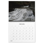 Calendrier WATERFALLS OF NEW YORK STATE  calendar (Jan 2026)