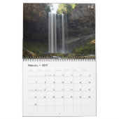 CALENDRIER WATERFALLS OF PACIFIC NORTHWEST (Feb 2027)