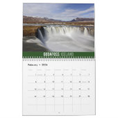 Calendrier Waterfalls Of The World 2026 Calendar (Feb 2026)
