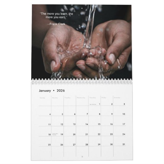 Calendrier Wealth Mindset (Jan 2026)