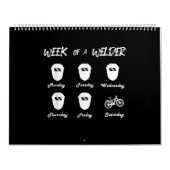 Calendrier Week of a Bicycle Welder Cycling Locksmith Welding (Protection)