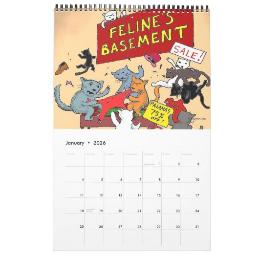 Calendrier Weenii 2015 Vert (Jan 2026)