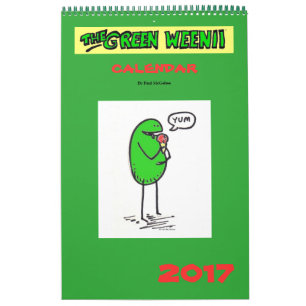 Calendrier Weenii 2017 Vert