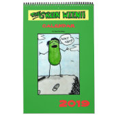 Calendrier Weenii 2019 Vert (Protection)