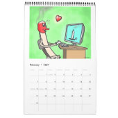 Calendrier Weenii 2020 Vert (Feb 2027)