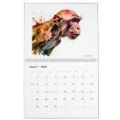 Calendrier Weird Animals Art Calendar (Mar 2026)