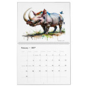 Calendrier Weird Animals Art Calendar (Feb 2027)