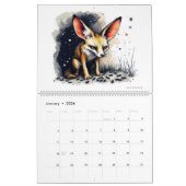 Calendrier Weird Animals Art Calendar (Jan 2026)