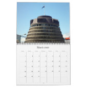 Calendrier wellington 2026 (Mar 2026)