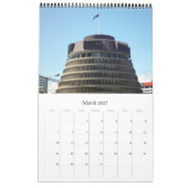 Calendrier wellington nz (Mar 2027)