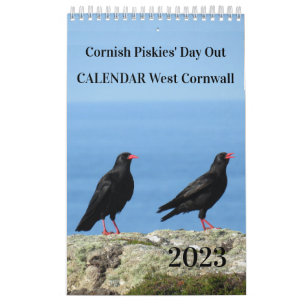 Calendrier West Cornwall Photographie Cornish Piskies' Day Ou