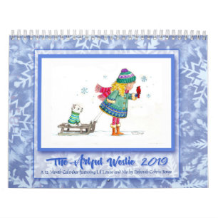 Calendrier Westie 2019 par Deborah Borgo