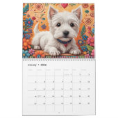 Calendrier Westie 2024 (Jan 2026)