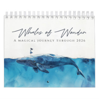 Calendrier Whales of Wonder