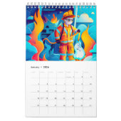 Calendrier When I Grow Up – Dream Jobs in 3D (Jan 2026)