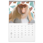 Calendrier Whimsical Animals 2025 (Mar 2027)