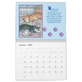 Calendrier Whimsical Cats avec Bud & Tony (Jan 2027)