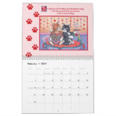 Calendrier Whimsical Cats avec Bud & Tony (Feb 2027)