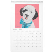 Calendrier Whimsical Dog 2024 - Grand (Jan 2026)