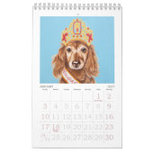 Calendrier Whimsical Dog 2025 - Petit (Jan 2027)