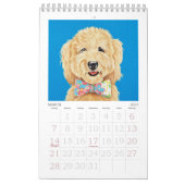Calendrier Whimsical Dog 2025 - Petit (Mar 2027)