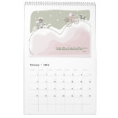 Calendrier Whimsical Dreamscapes (Feb 2026)
