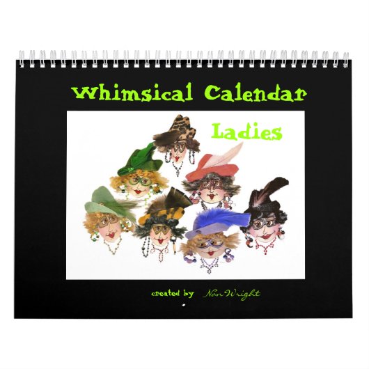 Calendrier Whimsical Ladies (Protection)