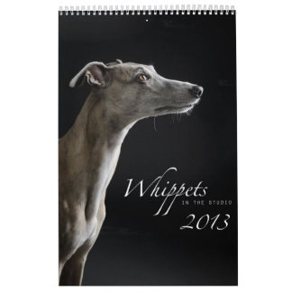 Calendrier Whippets dans le studio 2013