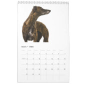 Calendrier Whippets dans le studio 2013 (Mar 2026)