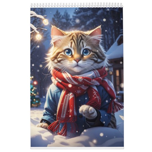 Calendrier Whiskers & Whimsy - Une année de plaisir Feline (Protection)