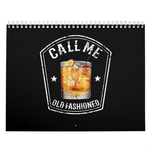 Calendrier Whiskey Calls Me Old Fashioned (Protection)