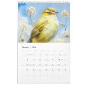 Calendrier Whispers in the Hedgerow – Native Birds in Seasona (Feb 2026)