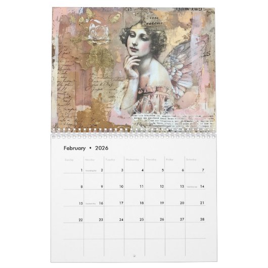 Calendrier Whispers of Angels - Flüstern der Engel 2026 (Feb 2026)