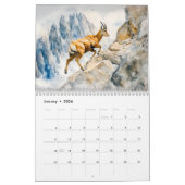 Calendrier Whispers of the Woods – Forest Animals in Watercol (Jan 2026)