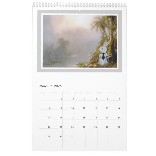 Calendrier White Rabbit Meets Master Artists 2023 Calendar (Mar 2026)