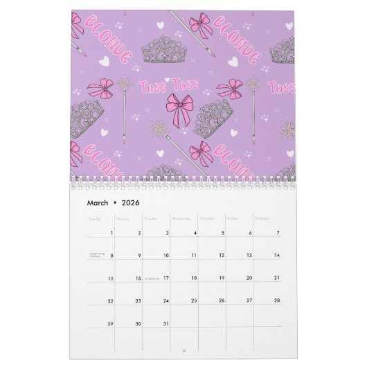 Calendrier Wicked (Mar 2026)