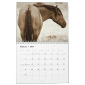 Calendrier Wild HOrse 2022 (Feb 2027)