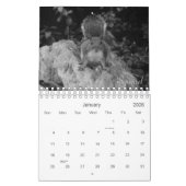 Calendrier Wild Life Black and White Printed Calendar 2022 (Jan 2026)