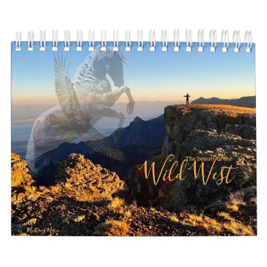 Calendrier "Wild West" de MustangWild pour 2026 (Protection)