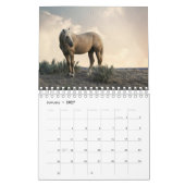 Calendrier "Wild West" de MustangWild pour 2026 (Jan 2027)